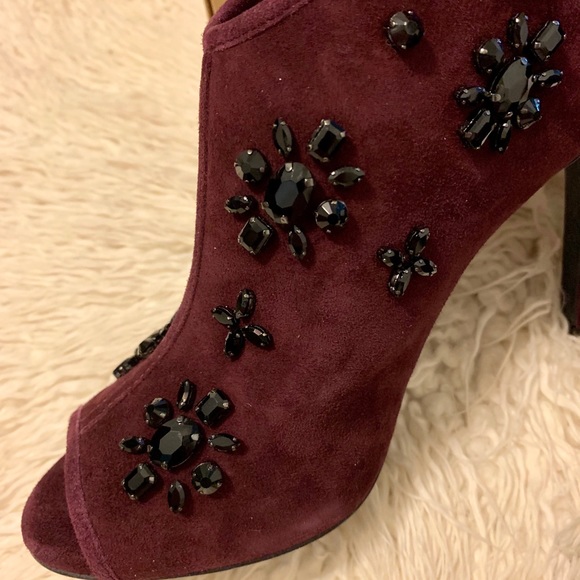 MICHAEL Kors EDIE Bootie, Plum. - Picture 3 of 3